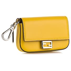 Fendi-FENDI Clutch bags Other-Yellow