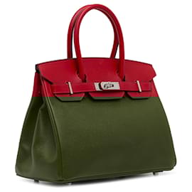 Hermès-Sacs à main HERMES-Rouge
