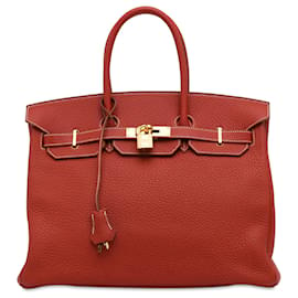 Hermès-HERMES Handbags-Red