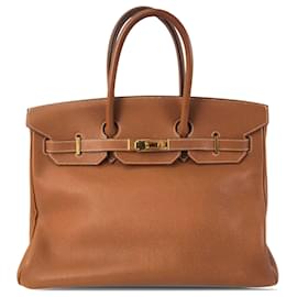 Hermès-HERMES Sacs à main Birkin 35-Marron
