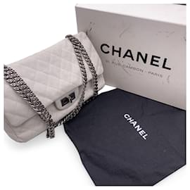 Chanel-Pochette Chanel porté épaule 2.55-Blanc