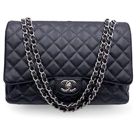 Chanel-Chanel shoulder bag Timeless/classique-Noir