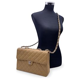 Chanel-Borsa a tracolla Chanel Vintage senza tempo/classico-Beige