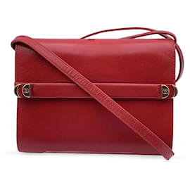 Gucci-Gucci Shoulder Bag Vintage-Red