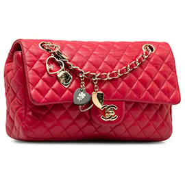 Chanel-CHANEL Sacs à main Intemporels/classique-Rouge