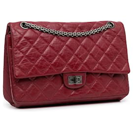 Chanel-CHANEL Handtaschen Zeitlos/klassisch-Rot