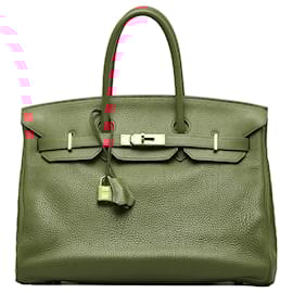 Hermès-Sacs à main HERMES-Rouge