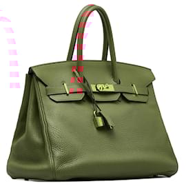 Hermès-Sacs à main HERMES-Rouge