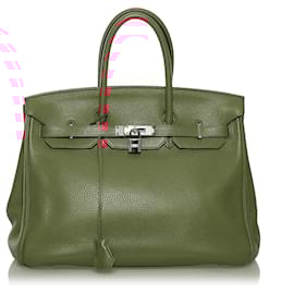 Hermès-Sacs à main HERMES-Rouge