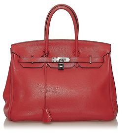 Hermès HERMES Handbags Red