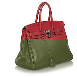 Hermès-Sacs à main HERMES-Rouge