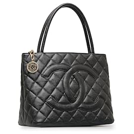 Chanel-CHANEL Handbags Classic CC Shopping-Black