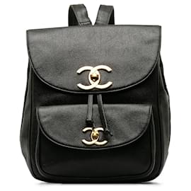 Chanel-CHANEL Backpacks Other-Black