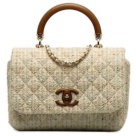 Bolsos CHANEL Mango Coco Blanco