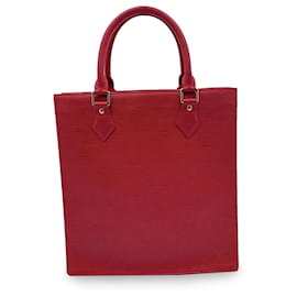 Louis Vuitton-Louis Vuitton Einkaufstasche Sac Plat-Rot