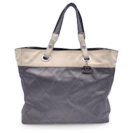Chanel-Bolso Tote Chanel París-Biarritz-Gris
