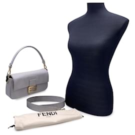 Fendi-Fendi Shoulder Bag Baguette-Grey