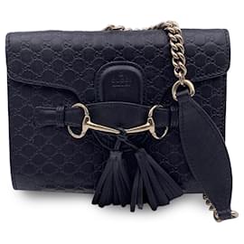 Gucci-Gucci Shoulder Bag Emily-Black