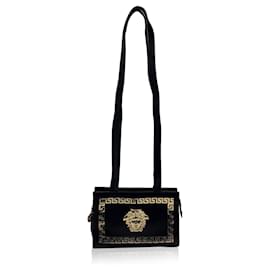 Gianni Versace-Gianni Versace Shoulder Bag Vintage Medusa-Black