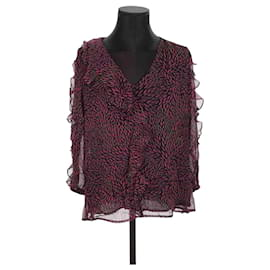 Bash-Wrap blouse-Purple