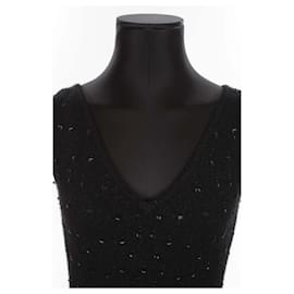 Thierry Mugler-Top in cashmere-Nero