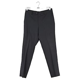 Saint Laurent-pantalones de lana-Negro