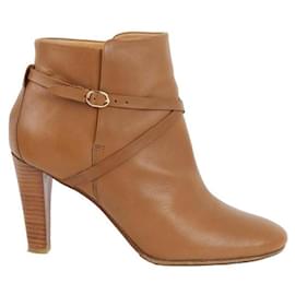 SéZane-Leather boots-Brown