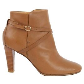 SéZane Botas de couro Marrom