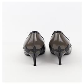 Louis Vuitton-Leather Heels-Grey