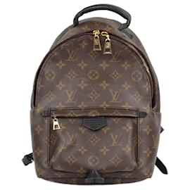 Louis Vuitton-LOUIS VUITTON Monogram Palm Springs Backpack PM-Brown