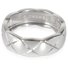 Chanel-Chanel Coco Crush Band in 18K Weißgold-Silber,Metallisch