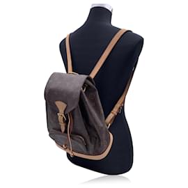 Louis Vuitton-Monogram Montsouris MM Backpack Bag M51136-Brown