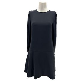 Robe Miu Miu T.IT 40 Viscose Noir