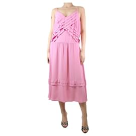 Autre Marque-Vestido lencero rosa - talla UK 8-Rosa