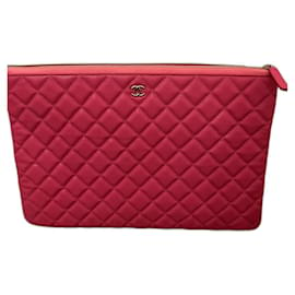 Chanel-Timeless rose shocking clutch-Pink