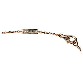 Autre Marque-Van Cleef und Arpels Gold 18K Halskette mit Alhambra-Anhänger aus Perlmutt-Golden