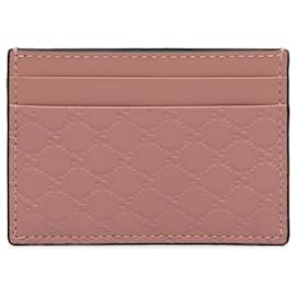 Gucci-Gucci – Guccissima-Kartenhalter in Rosa-Pink