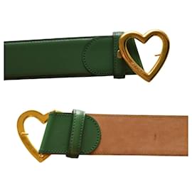 Moschino-Belts-Green