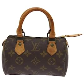 Louis Vuitton-Louis Vuitton Mini Speedy-Marrone