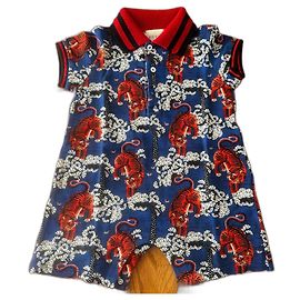 Macacão curto Gucci para bebê Multicor