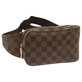 Louis Vuitton-LOUIS VUITTON Damier Ebene Geronimos Shoulder Bag N51994 LV Auth 66697-Other