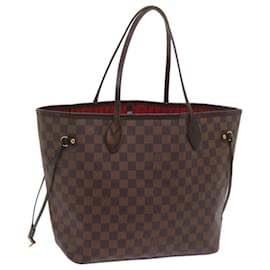 Louis Vuitton-LOUIS VUITTON Damier Ebene Neverfull MM Tote Bag N51105 LV Auth yk10763-Altro