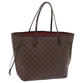 Louis Vuitton-LOUIS VUITTON Damier Ebene Neverfull MM Tote Bag N51105 LV Auth yk10763-Andere