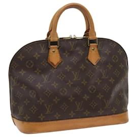 Louis Vuitton-Bolso de mano Alma con monograma LOUIS VUITTON M51130 LV Auth 66897-Monograma