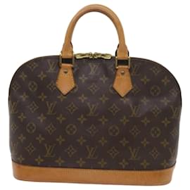 Louis Vuitton-LOUIS VUITTON Monogram Alma Hand Bag M51130 LV Auth 66897-Monogram