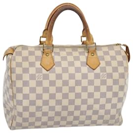 Louis Vuitton-Louis Vuitton Damier Azur Speedy 30 Hand Bag N41533 LV Auth ki4106-Other
