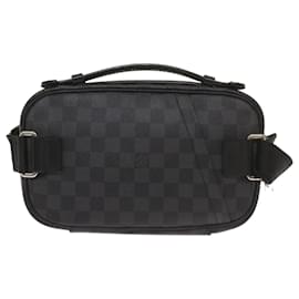 Louis Vuitton-LOUIS VUITTON Damier Graphite Ambreil Shoulder Bag N41289 LV Auth 66872-Other