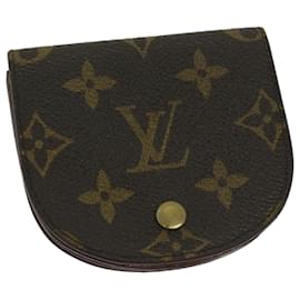 Louis Vuitton-LOUIS VUITTON Porte Monnaie Guze Geldbörse mit Monogramm M61970 LV Auth th4591-Monogramm