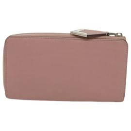 Louis Vuitton-LOUIS VUITTON Portefeuille Comet Long Wallet Leather Pink M60148 LV Auth bs12277-Pink