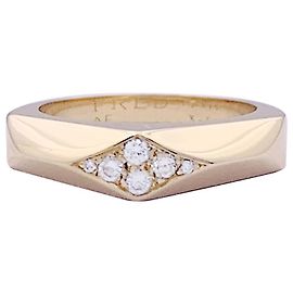 Bague Fred "Cut" or jaune, diamants. Autre